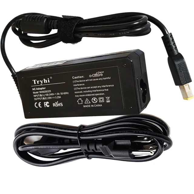 Alt view image 2 of 5 - Laptop Charger AC Adapter Power Supply Cord for Lenovo B40-30 B40-45 B51-30 B51-35 B51-80 B70-80 B71-80 Z40 Z40-70 Z50-70 Z50-80 Z51-70 G50 G50-70 G50-90 G51 U41-70 Z50-70 Z51-80 Z70-80 ADLX65NLC