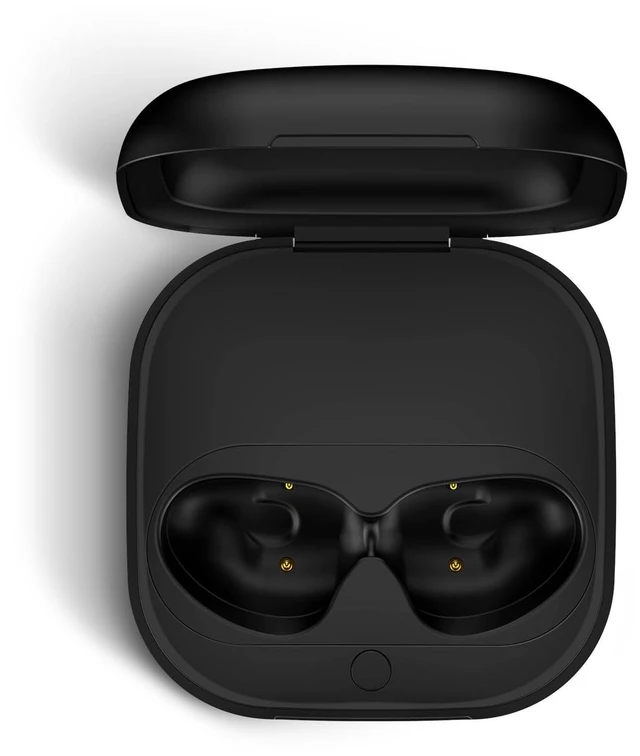 Main image of Jinstyles Wireless Charging Case Compatible for Beats Fit Pro, Portable Charger Case Replacement with Bluetooth Pairing Sync Button, 700mAh Built-in Battery (Not Included Earbuds) (Black)