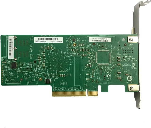 Alt view image 4 of 5 - SXTAIGOOD LSI SAS3008 9300-8I IT-Mode HBA JBOD with 2*SFF-8643-SATA Cable
