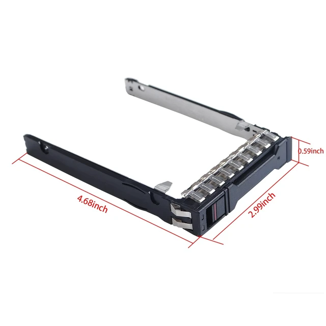 Alt view image 2 of 5 - SSD Mounting Bracket 2.5" Hard Drive Caddy P22892 P22892-001