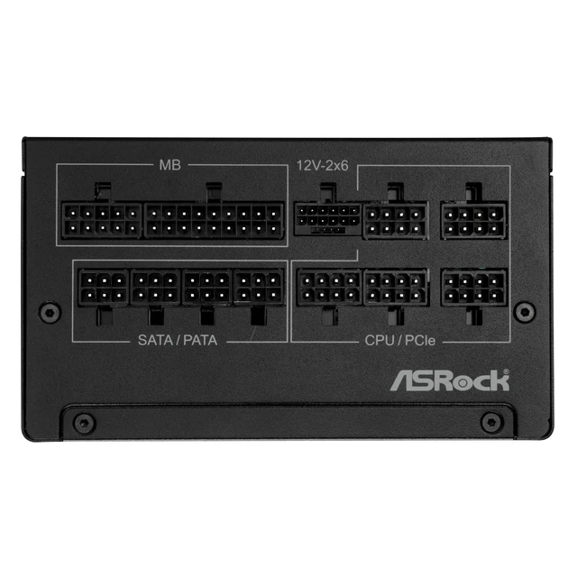 Alt view image 3 of 5 - ASRock Steel Legend SL-850G 850W 80 Plus Gold & Cybenetics Platinum Full Modular Power Supply ATX3.1 PCIe5.1 Ready with Dual Color 12V-2x6 Cable 10 Years Warranty 135 mm FDB Fan Japanese Capacitor