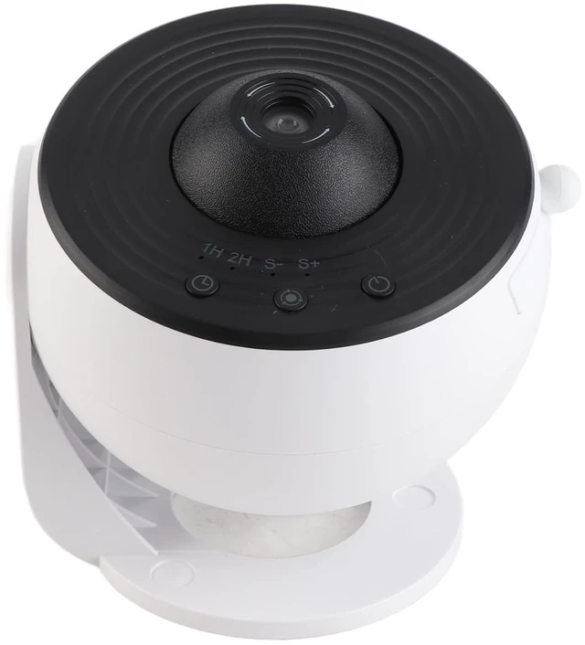 Main image of ZAICOLER Globe Projection Lamp, Star Projector with High Definition Lenses and Manual Focusing Design for Bedroom Living Room Parties, Black and White Style