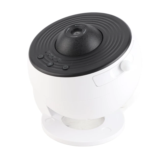 Alt view image 4 of 5 - ZAICOLER Globe Projection Lamp, Star Projector with High Definition Lenses and Manual Focusing Design for Bedroom Living Room Parties, Black and White Style