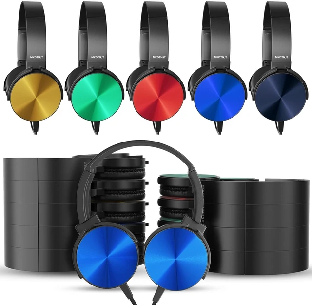 Main image of MKDTNJT Bulk Headphones for Classroom School Student 24 Pack