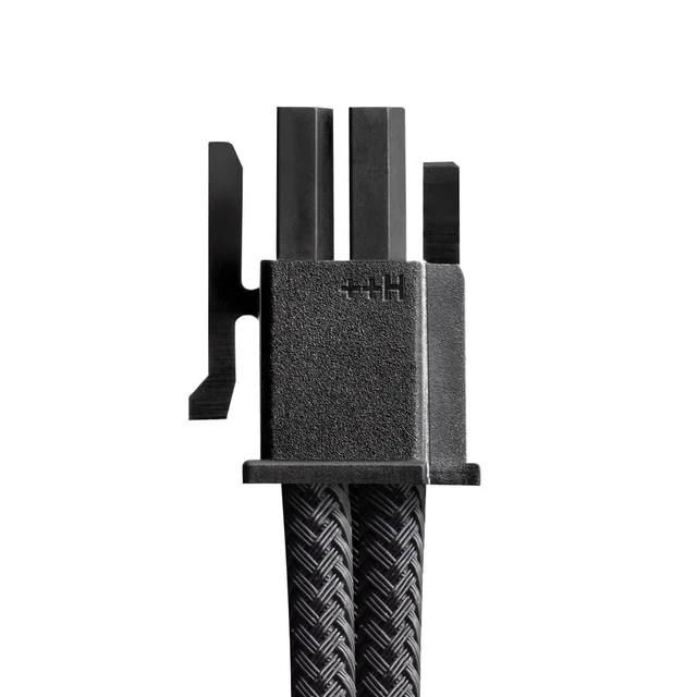 Alt view image 2 of 4 - CableMod Pro ModMesh 12V-2x6 PCIe Cable for Corsair T5 (Blk+Red, 3x8p,90A)