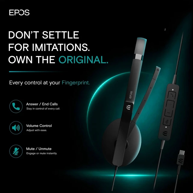 Alt view image 2 of 5 - EPOS Adapt 160T ANC USB-C