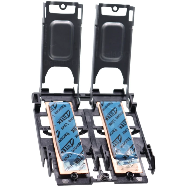 Alt view image 4 of 5 - Deal4GO M.2 2280 SSD3 SSD4 Support Bracket Carrier w/Thermal Shield Pad M17040-001 M22793-001 Replacement for HP ZBook Fury 15 G7 G8