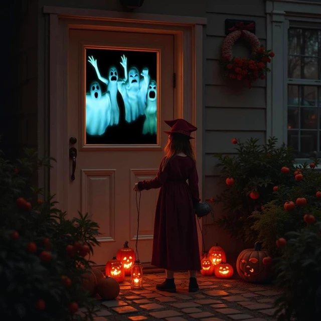 Alt view image 3 of 5 - AtmosFX Boo Crew Halloween Digital Decoration on USB