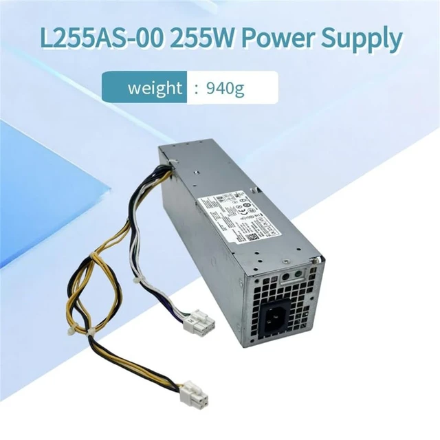 Alt view image 2 of 5 - New H255ES-00 D255AS-00255W L255AS-00 Power Supply Replacement for Dell Optiplex 3020 7020 9020 Precision T1700 QZLHCHY Small Form Factor (SFF) Number YH9D7 R7PPW NT1XP 3XRJ0 V9MVK FP16X T4GWM