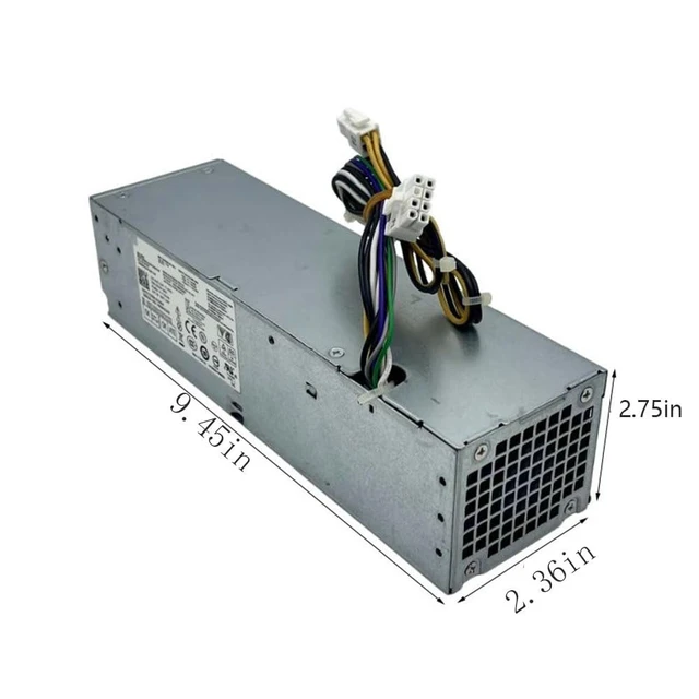 Alt view image 4 of 5 - New H255ES-00 D255AS-00255W L255AS-00 Power Supply Replacement for Dell Optiplex 3020 7020 9020 Precision T1700 QZLHCHY Small Form Factor (SFF) Number YH9D7 R7PPW NT1XP 3XRJ0 V9MVK FP16X T4GWM