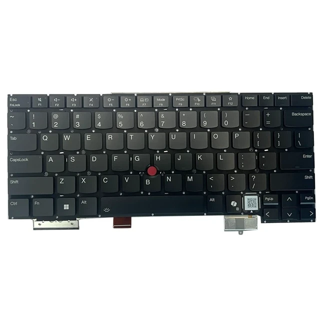 Alt view image 2 of 5 - GinTai Laptop US Keyboard for Lenovo ThinkPad X1 Carbon 13th Gen 21NS 21NT
