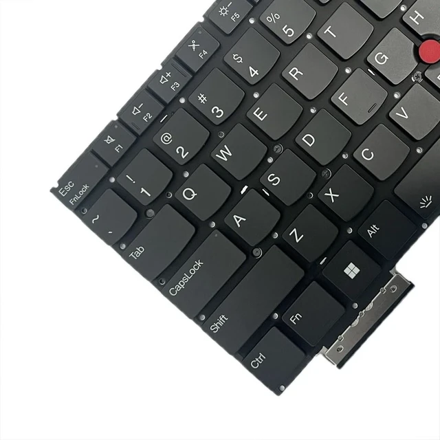 Alt view image 4 of 5 - GinTai Laptop US Keyboard for Lenovo ThinkPad X1 Carbon 13th Gen 21NS 21NT