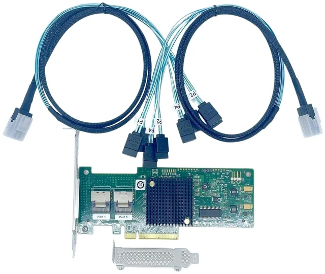 Main image of SXTAIGOOD 9211-8I PCI Express 2.0 PCIe X8 IT Mode with 2*SFF-8087 SATA