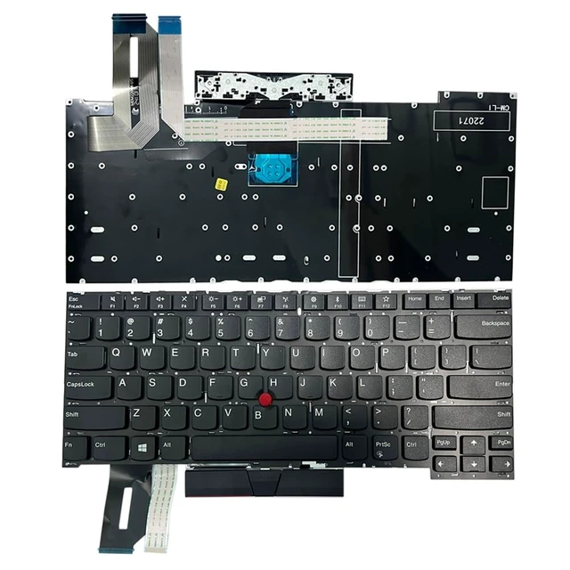 Alt view image 2 of 5 - Suyitai US Non Backlight Keyboard Laptop for Lenovo ThinkPad T14S