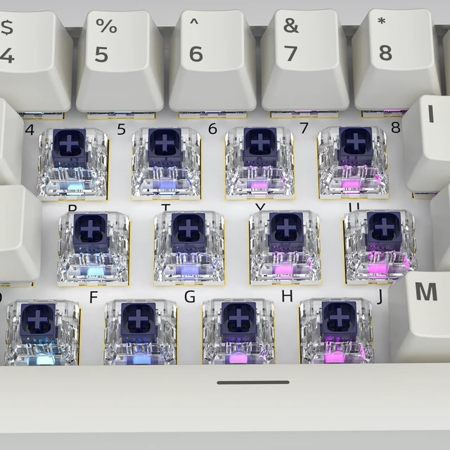 Alt view image 5 of 5 - Kailh Box Navy Switches for Mechanical Gaming Keyboard,3-Pin 60gf Clicky/Factory Lubed/IP56 Dust&Waterproof Switches(Kailh Box Navy,108Pcs)