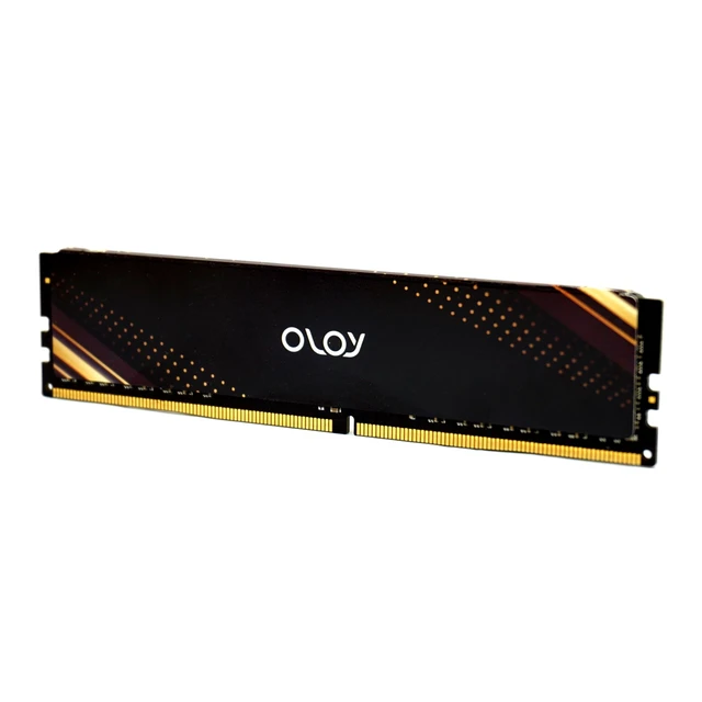 Alt view image 3 of 5 - OLOy DDR4 RAM 16GB (1x16GB) Black Saturn 2666 MHz CL19 1.2V 288-Pin Desktop UDIMM (MD4U1626190BB1SB)
