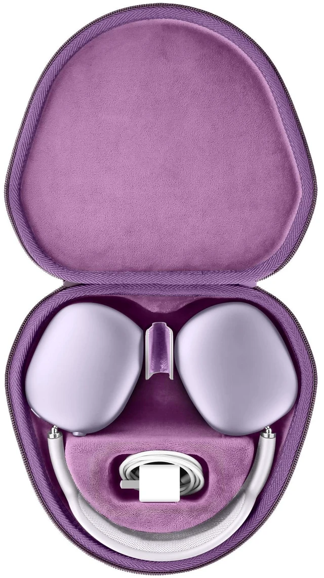 Main image of co2CREA Protective Case for Apple AirPods Max 2/1 Headphones, Peach Pink