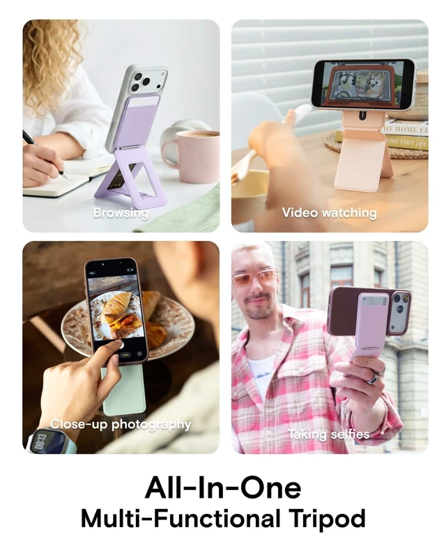 Alt view image 4 of 5 - MOFT Snap Phone Tripod Wallet AERA, NFC-Supported Card Holder, iPhone Stand