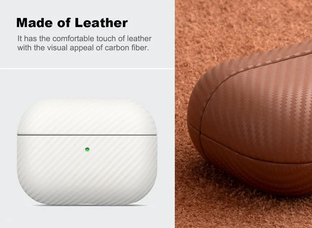 Alt view image 2 of 5 - Haobobro for AirPods Pro 3 Leather Case - AirPods Pro 3rd Generation Case