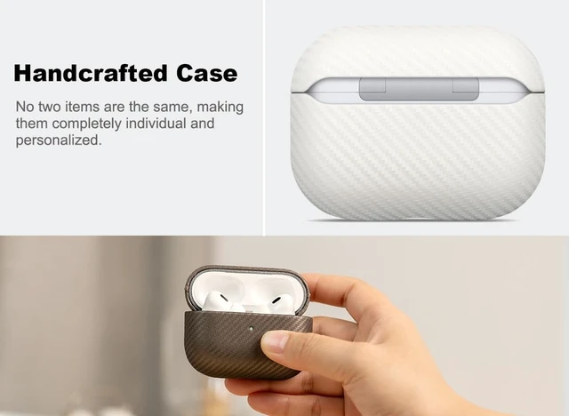 Alt view image 3 of 5 - Haobobro for AirPods Pro 3 Leather Case - AirPods Pro 3rd Generation Case