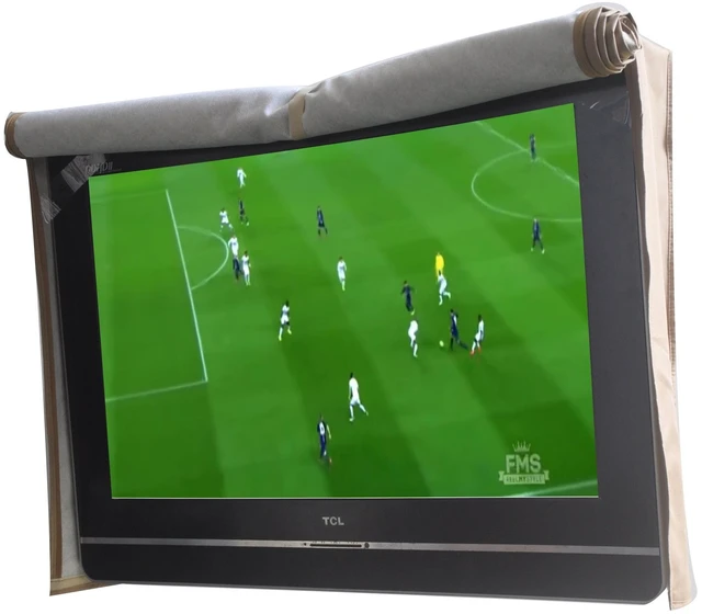 Main image of acoveritt Outdoor 46"-48" TV Set Cover,Scratch Resistant Liner Protect LED Screen Best-Compatible with Standard Mounts and Stands (Tan)