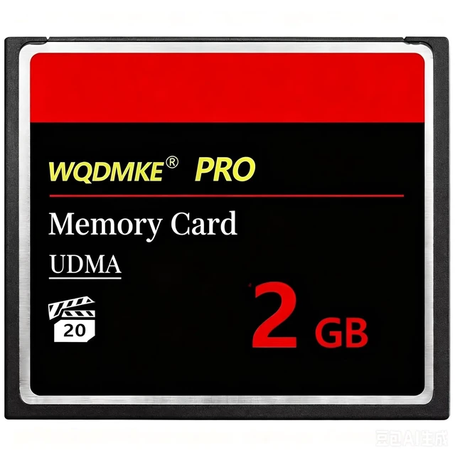 Alt view image 3 of 5 - 2 Pack 2GB CF Memory Card High Performance Industrial CF Type I Card for Industrial Equipment and Vintage Digital Cameras