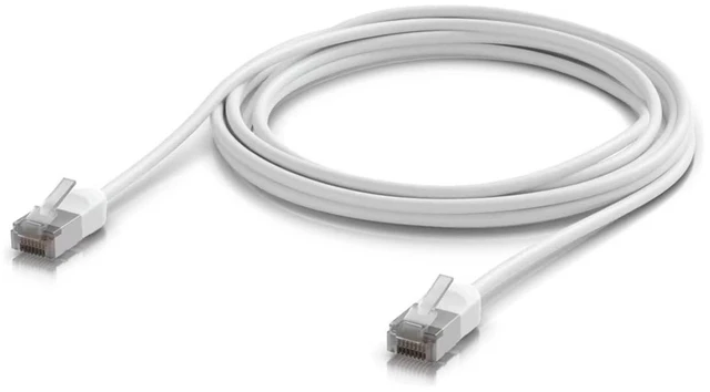 Main image of Ubiquiti UACC-CABLE-PATCH-OUTDOOR-C6A-3M-W RJ45 Cable for Outdoor Use 3 m, Ultra Fine (Diameter Metro Exterior 3.3 mm)