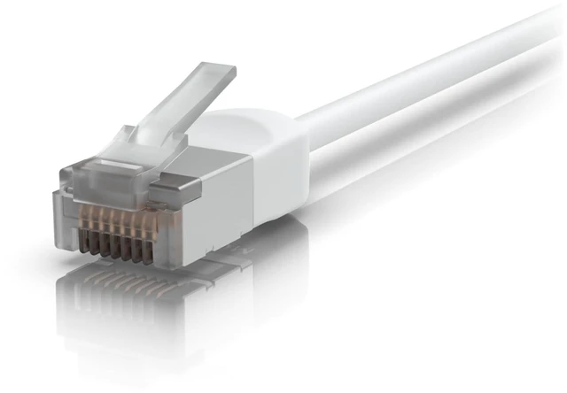 Alt view image 2 of 5 - Ubiquiti UACC-CABLE-PATCH-OUTDOOR-C6A-3M-W RJ45 Cable for Outdoor Use 3 m, Ultra Fine (Diameter Metro Exterior 3.3 mm)