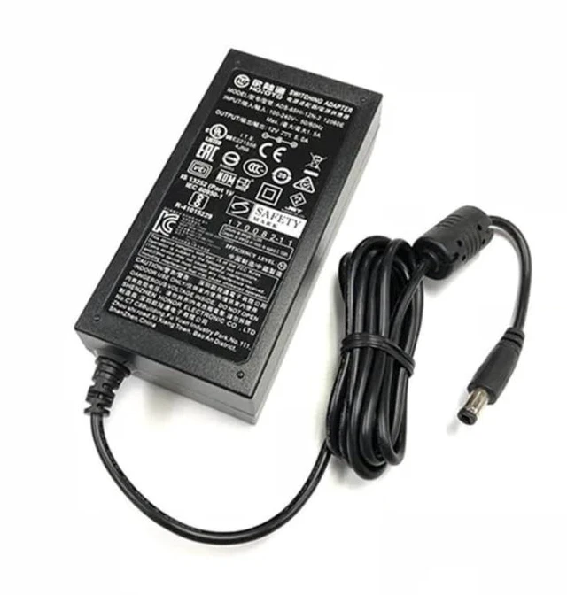 Main image of Genuine Compatible with HOIOTO ADS-65HI-12N-1 12060E ADS-65HI-12N-2 12V 5A 60W AC Switching Adapter Compatible with Monitor Power Supply Charger