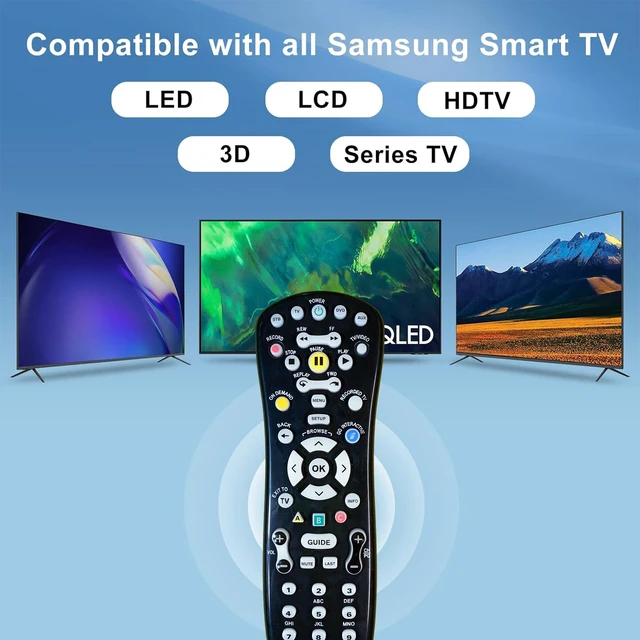 Alt view image 3 of 3 - Universal s30 / s10 Remote Control for AT&T U-Verse Receiver and TV, s30 / s10 Remote Replacement with Easy Setup
