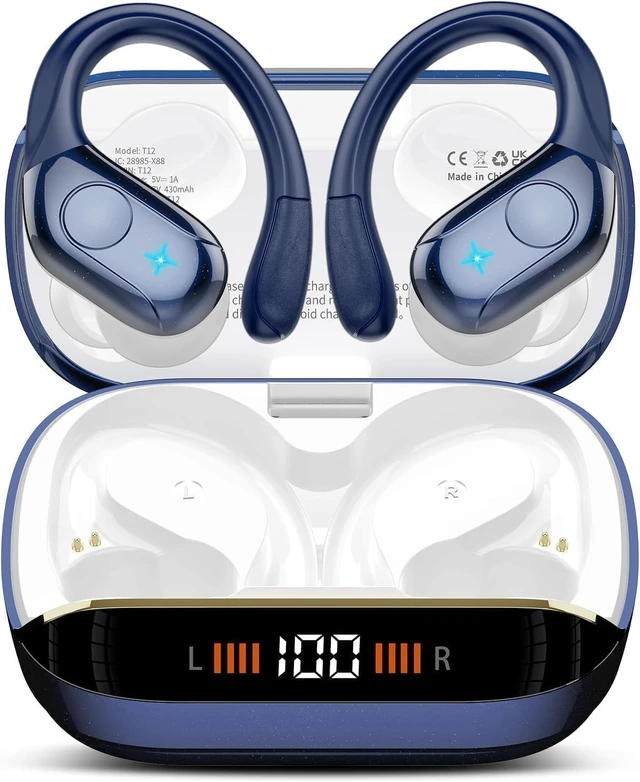 Main image of Ltinist Wireless Earbuds,75Hrs Bluetooth 5.4 Headphones, Deep Bass Stereo