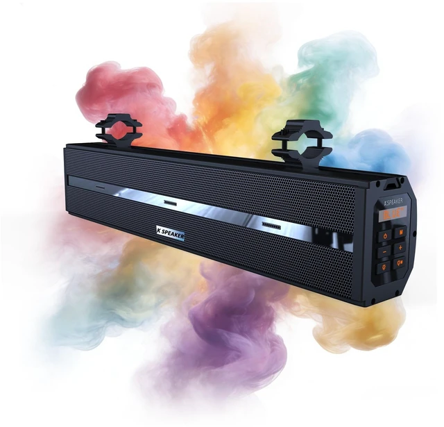 Main image of UTV Speakers ATV Speaker ATV Sound Bar UTV Sound Bar Golf Cart SoundBar Sxs RZR Boat Speaker Polaris Can Am Fourwheeler Marine