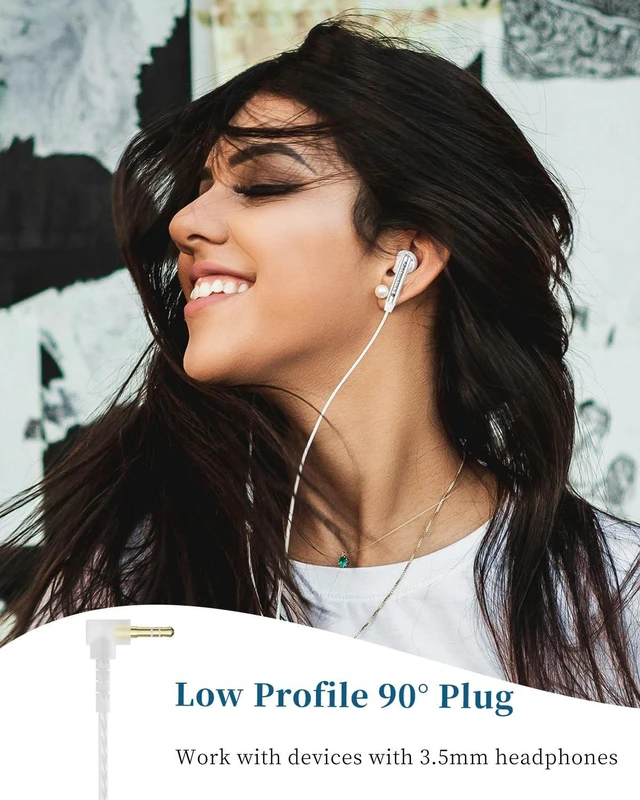 Alt view image 5 of 5 - KZ Duet Wired Earbuds, Dual Dynamic in-Ear Headphones Crystal-Clear Sound