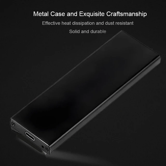 Alt view image 3 of 5 - NFHK USB3.0 Type-C to 12+6Pin/17+7Pin USB-C Enclosure 5Gbps Mobile Box for MAC Air Pro 2010 2011 SSD Portable Case Adapter
