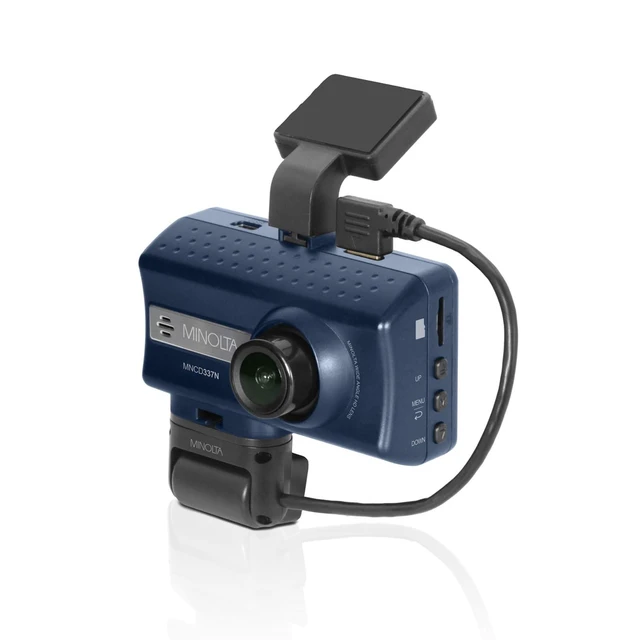 Alt view image 2 of 4 - Minolta MNCD337N 2-Channel 1080P Dash Camera w/3.0" LCD + Interior Camera