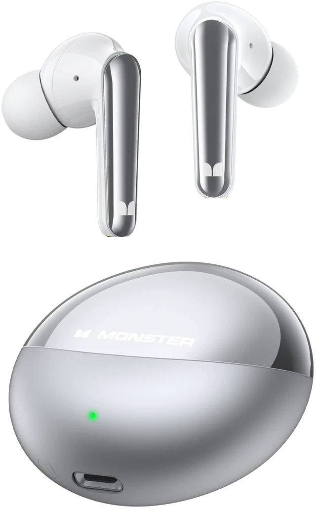 Main image of Monster N-Lite 203 AirLinks Wireless Earbuds, Bluetooth 5.3 Headphones HiFi Stereo, Wireless Earphones with 30H Playback, Type-C Charging, HD Clear Call, Touch Control, IPX6 in-Ear Earbu