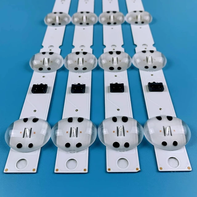 Alt view image 4 of 5 - PANMILED 4pcs LED Backlight Strips for LG 55" TV 55UM73 55UM7300 55UM7300PUA 55UM7300AUE SSC Y19 Trident 55um73&75 REV01 180703
