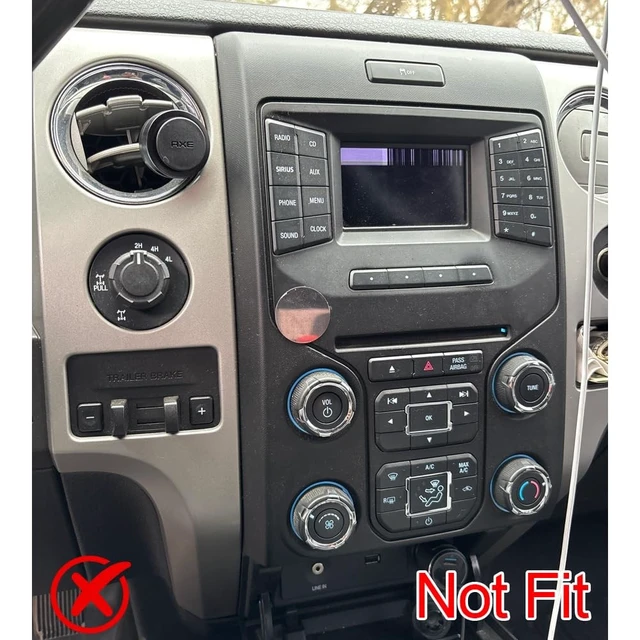 Alt view image 2 of 5 - Double Din Car Stereo Radio for Ford Taurus 2008 2009,7Inch Touch Screen Head Unit - 4G+64G Car Audio Receiver with Carplay/Android Auto,Built-in GPS Bluetooth WiFi FM RDS DSP SWC + Backup Camera