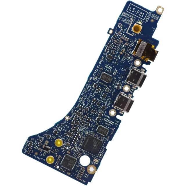 Alt view image 4 of 5 - Deal4GO USB-C Ports Audio Jack Power Button IO Board YH2H0 43HNW Replacement for Dell XPS 15 9575 Precision 5530 2-in-1