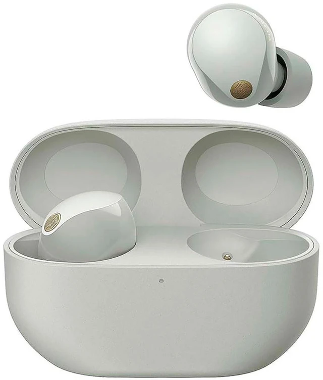Main image of SONY WF-1000XM5 The Best Noise Cancelling True Wireless Earbuds, Silver ^^ with Alexa built in