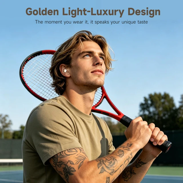 Alt view image 3 of 5 - FADCAMELOS Enhanced Wireless Bluetooth Earbuds, Day & Night Dual Modes