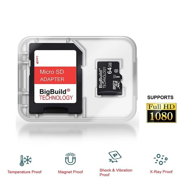 Alt view image 3 of 5 - BigBuild Technology 64GB Micro SDXC Memory Card for Samsung Galaxy F06, F16, M06, M16, M36 Smartphone