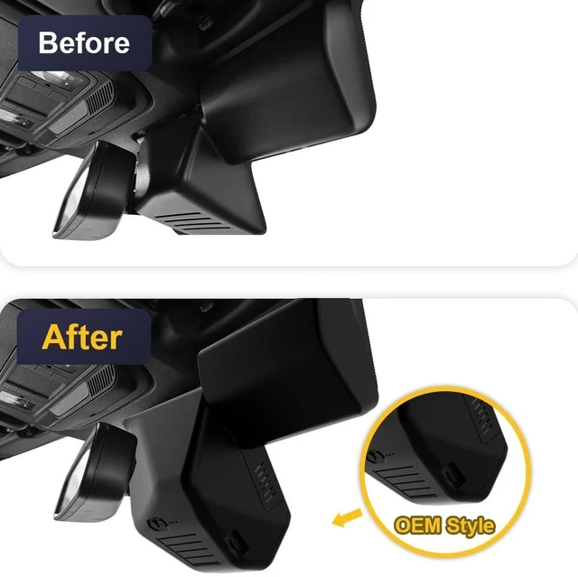 Alt view image 3 of 5 - Fitcamx Front 4K+Rear 1080P Dash Cam Adapts for Ford Bronco 2025-2026 Rapor (NOT for Bronco Sport) HD2-D8300, OEM Look, 2 Way HD Video, WiFi & APP, Loop Recording, G-Sensor, Easy to Use, 128GB Card