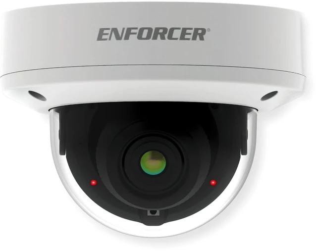 Main image of Seco-Larm EV-N2506-NW4WAQ ENFORCER Motorized Vandal Dome Camera; 1/2.7" 5MP CMOS Sensor; 2.8mm Lens; Triple Stream Encoding; WDR; Digital Noise Reduction; True Day/Night Function ICR Module; IP66