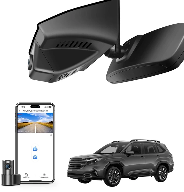 Main image of 4K Front & 2K Rear 2 Channel HDR Dash Cam for Subaru Forester 2025 2026
