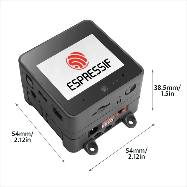 Alt view image 3 of 5 - M5Stack K149 Thread Border Router, 2" Touch LCD, ESP32-S3 240MHz