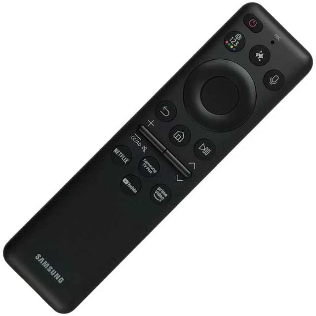 Alt view image 2 of 5 - Replacement Voice Remote Control fit for Samsung Part BN59-01480U Solar Cell Powered with Netflix, Prime Video & YouTube Shortcut Buttons