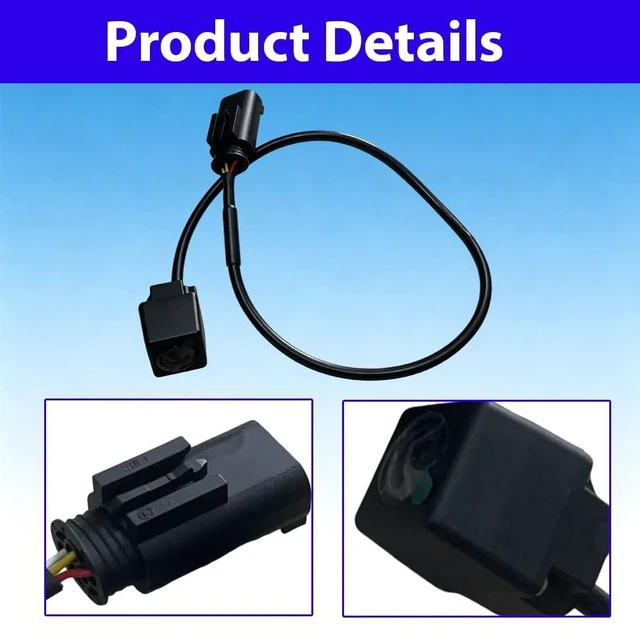 Alt view image 4 of 5 - KACEPAR Backup Camera Reverse Rear Park Assist Camera Replacement, 2010-2013 Compatible with Hyundai Santa Fe, OEM 95750-2B501
