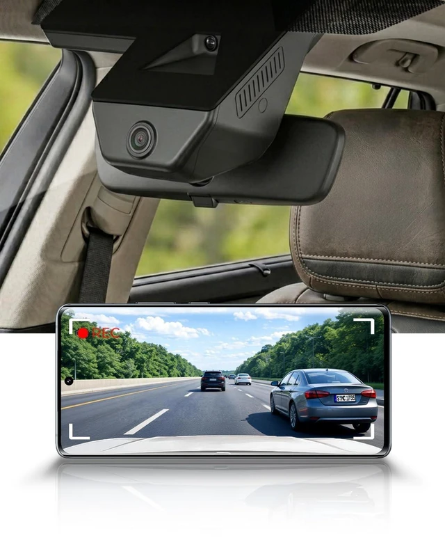 Main image of Fitcamx 4K Dash Cam Suitable for Ford Bronco 2025-2026 & Bronco Rapor, HD2-D8300 (NOT for Bronco Sport), OEM Factory Look, 2160P UHD Video, WiFi & APP, Loop Recording, G-Sensor, Plug & Play, 64GB Card