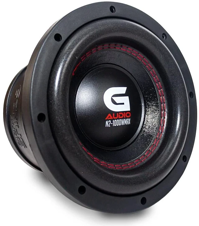 Main image of Genius Audio N2-M8D2 8", 500 Watts RMS - 1000 Watts Max, High Power Pro Audio Subwoofer Speaker, Steel Basket Car Audio Speaker, Ferrite Magnet, 2 Ohm, Copper Coil, Reinforced Paper Cone (1 Speaker)